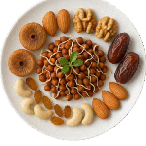 Kala chana sprouts mix